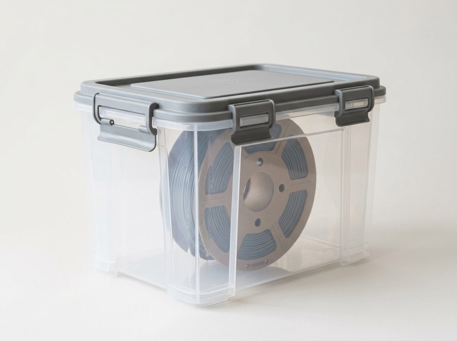Boîte de stockage hermétique pour bobines de filament