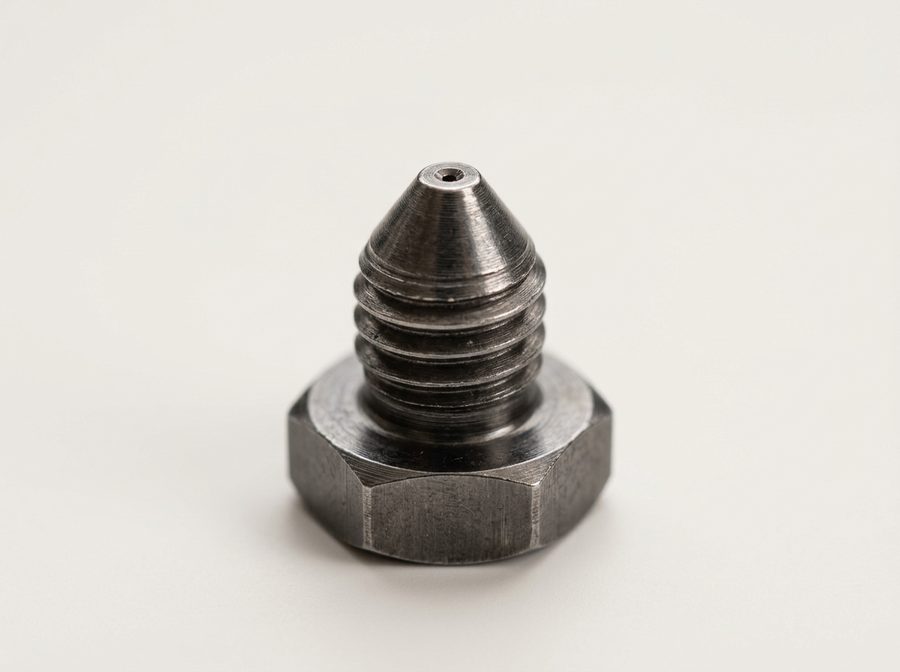 Buse en acier trempé pour filaments abrasifs